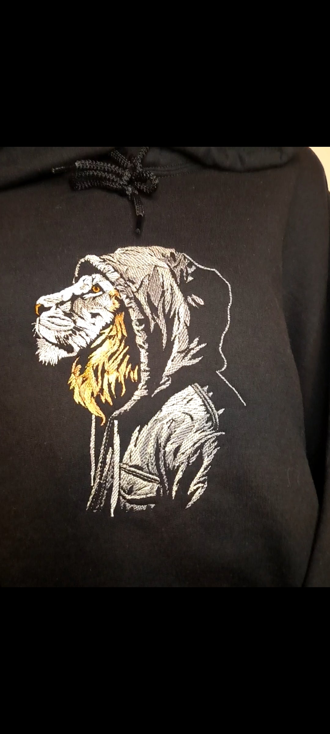 Lion in the hood